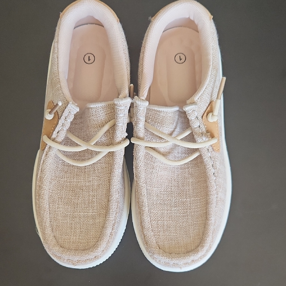 Casual Beige Loafers